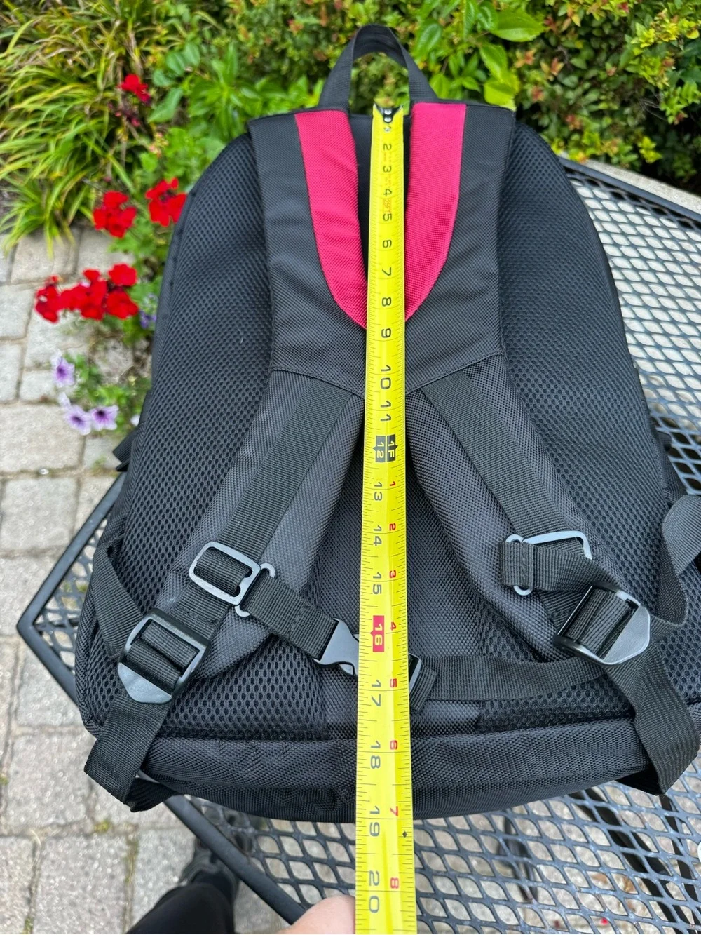 Swiss Elite Black and Red Men's Backpack